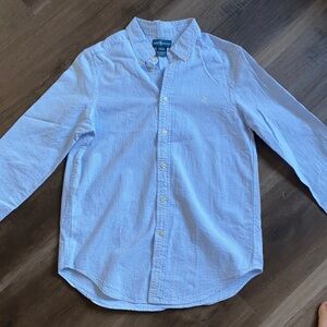 Ralph Lauren seersucker button down shirt